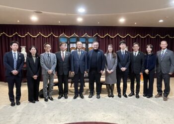 日本姊妹市宮崎縣副知事第3度拜會台中 鄭副市長:深化交流、共創雙贏