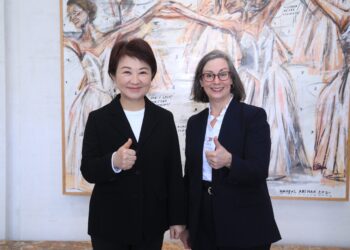 美國在台協會華盛頓總部執行理事藍鶯蒞臨台中-盧市長以美食會友-盼持續深化與美國友好合作