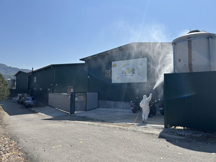 豐原蛋雞場禽流感個案-中市府成立前進指揮所、完成消毒並將依法撲殺及開罰