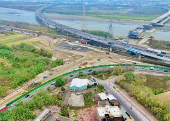 用路人注意！彰化和美端橋梁引道施工-2/6起台61乙東行線進行交通管制