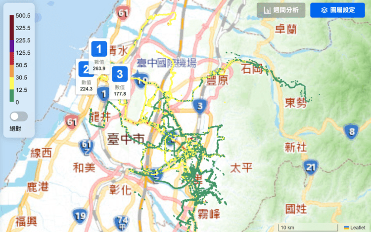 全國首創！台中公車變身移動式空品偵測尖兵