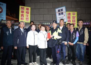防制酒駕護平安-強力執法迎新春！-盧市長：台中春節酒測「馬上安全」專案啟動-守護市民平安過好年