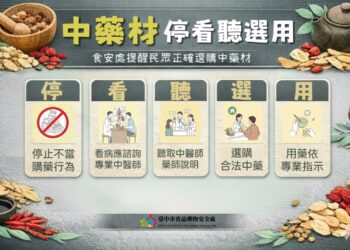 冬令進補安心吃　中市食安處查核70件中藥材　1件重金屬超標即移辦