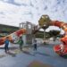 大里涼傘樹公園「探索城堡」啟用!-複合式遊具打造冒險樂園 親子共融新亮點