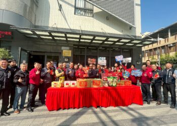 平安過好年-中市消防局長啟動春節慰問-感謝消防、義消無私奉獻