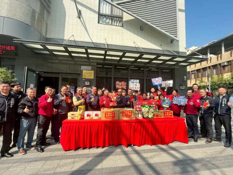 平安過好年-中市消防局長啟動春節慰問-感謝消防、義消無私奉獻
