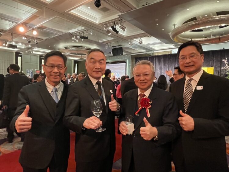 黃副市長代表盧市長出席日本天皇陛下華誕慶祝酒會-展現台日雙方深厚情誼