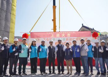 北屯區第28公墓新建納骨塔今上梁！中市跨局處斥資7.5億打造山城治喪新環境