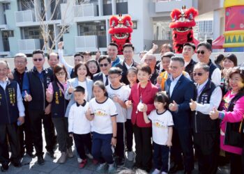7年全市新設10校！廍子國中一期落成、二期同步動土-盧市長：台中人口邁向287萬市府加速建校舍
