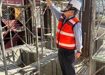 溫暖出擊守護「城市勇者」！中市府主動擴大稽查營建工地職安-盧市長曝心意