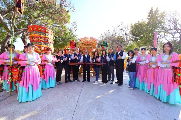 中台灣燈會開幕迎媽祖!-鴨母寮媽首度駐駕中央公園加持祈福
