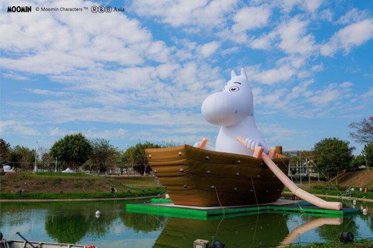 一秒飛歐洲！連假夢幻收尾-網上瘋傳：中台灣燈會「姆明谷」宛如歐洲童話小鎮