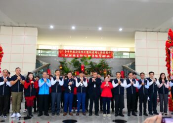 中市府新春開工團拜-鄭副市長期勉市府團隊再創佳績