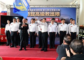 博館高級救護隊正式成軍!中市消防局攜手醫療指導醫師-啟動中國附醫急診葉克膜綠色通道