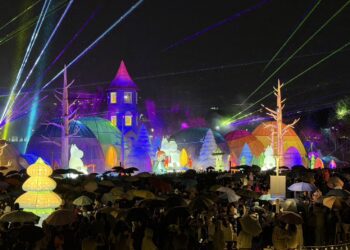 中台灣燈會賞燈人次已突破555萬大關！最後倒數3天-中市府號召全民：「把握最後賞燈機會」