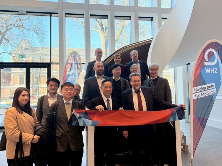 茨維考大學校長接待中市參訪團 深化高科技產學合作交流