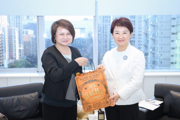 新加坡新任駐台代表符秀麗首訪台中-盧市長盼雙方深化城市交流合作