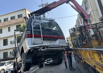 廢棄機動車輛占用道路　中市環保局攜手警察局114年清除逾3,300輛