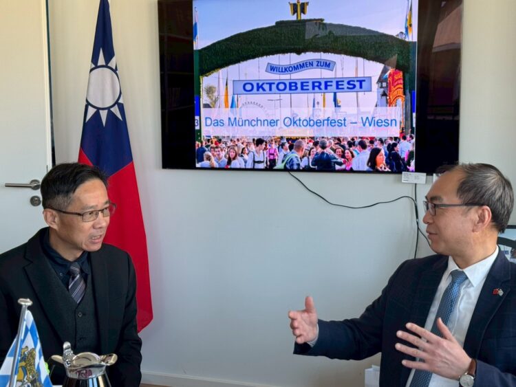 借鏡啤酒節經驗　中市府拜會駐德國慕尼黑辦事處交流慶典經濟與產業合作契機