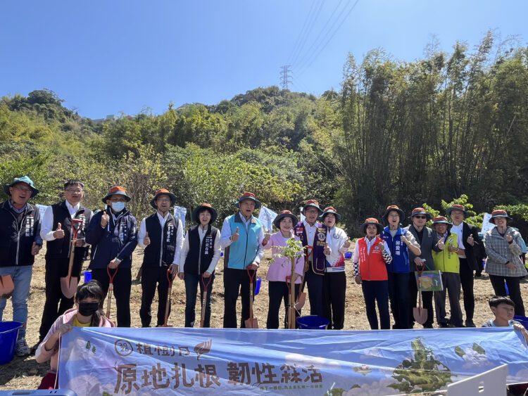115年區域植樹活動登場！中市農業局跨界合作推「原地札根-韌性森活」編織生態綠網