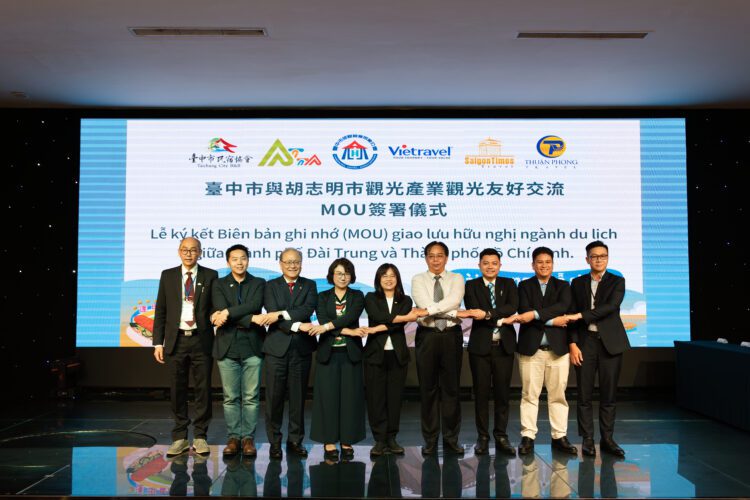 台中觀光推介會媒合成果豐碩-越南胡志明市旅遊業者熱烈參與並簽署合作備忘錄