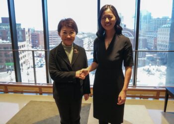 女力首長相會波士頓！盧市長與吳弭市長深度交流市政-牽起台灣淵源