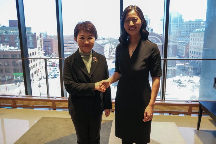 女力首長相會波士頓!盧市長與吳弭市長深度交流市政-牽起台灣淵源