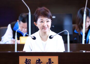 美方高規格接待中市府訪團-盧市長：為國家發聲是職責