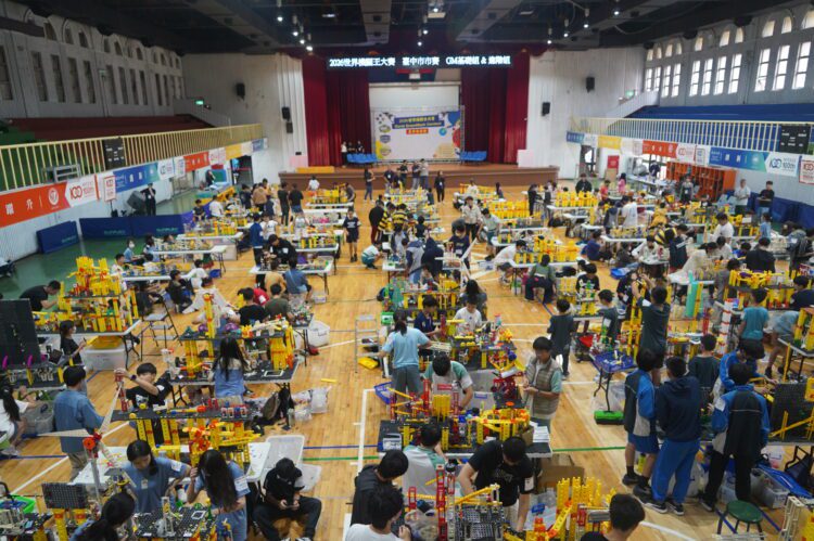 中市機關王大賽登場-636位學子競技用積木打造科技創意
