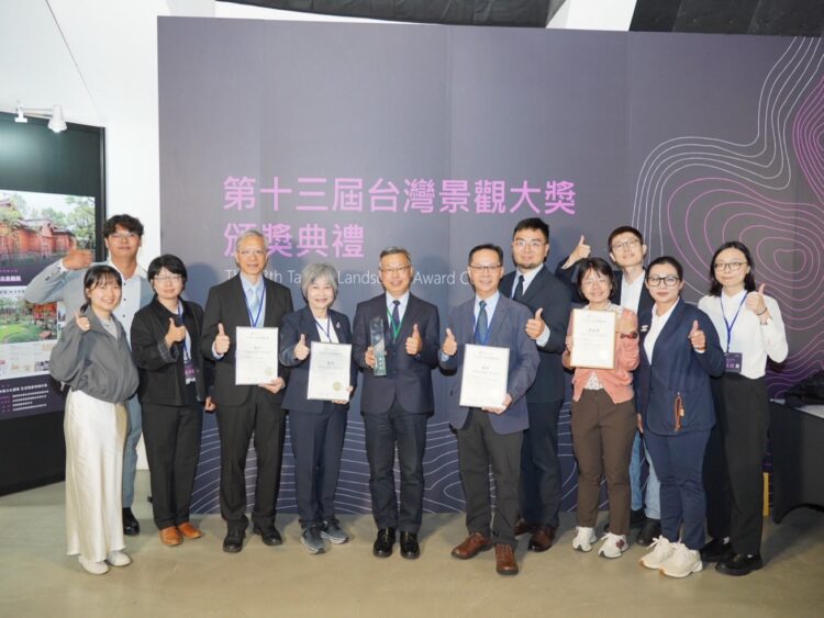 台中勇奪台灣景觀大獎4項殊榮 打造宜居城市展現景觀治理實力