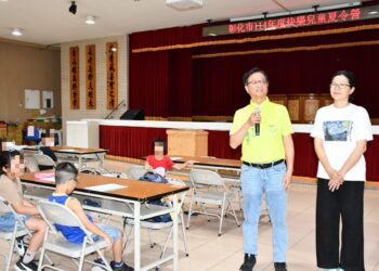 免費課輔2.0 彰化市兒童快樂成長營開幕囉