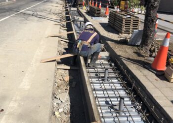 中市豐勢路二段排水設施提前完工-清明強降雨發揮排洪效益