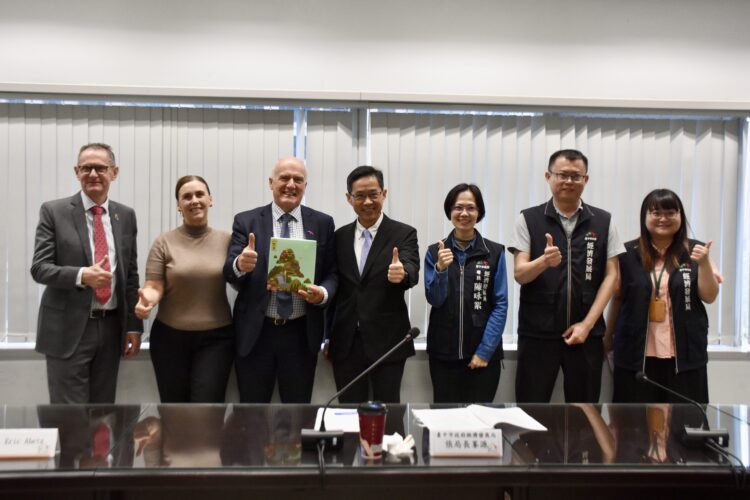 澳洲塔斯馬尼亞財政廳長率團訪中市取經 聚焦精密機械與綠能合作契機