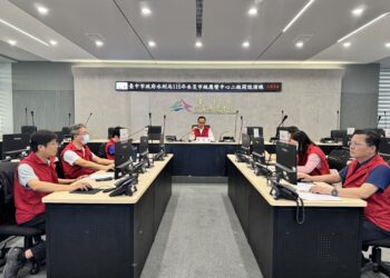 迎戰極端氣候！中市府舉行汛前水災應變演練-推「台中水情app」智慧防汛