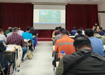 天氣回暖增作業風險-中市勞工局辦局限空間防災宣導-強化勞工安全意識
