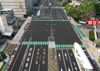 台灣大道靜宜弘光段今起夜間燙平施工！市府投入1.54億打造安全人本通行環境