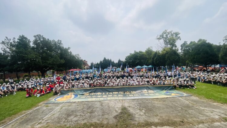 台中童軍全能考驗營創紀錄!39校665人齊聚新社培養合作與實作力
