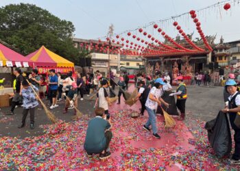 「環保英雄與女神同行！」大甲媽祖遶境登場　中市環保局號召3千志工守護沿線環境