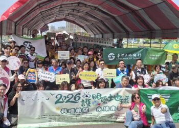 護眼植樹共創永續城市！中市建設局攜手民團種下600株桂花