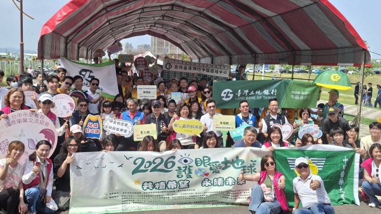 護眼植樹共創永續城市!中市建設局攜手民團種下600株桂花