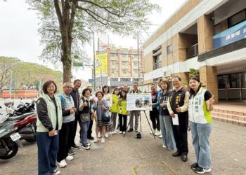 西區大隆路人行道優化啟動！中市建設局打造友善綠蔭步行空間