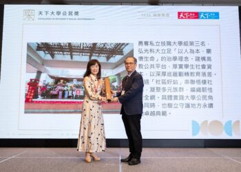 2026天下大學公民獎公布！梧棲三民好宅好站榮獲私立技職大學組第三名肯定
