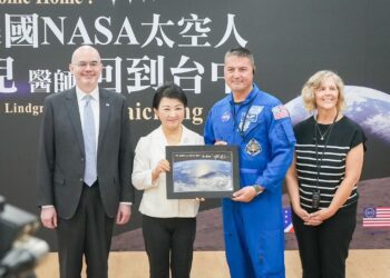 nasa台灣出生太空人返台中！盧秀燕：歡迎家人回家-台美情誼再升溫
