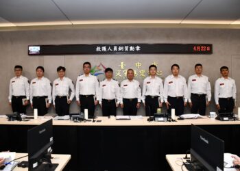 中市消防局再添22位銅質勳章得主-肯定救護同仁成功搶救生命