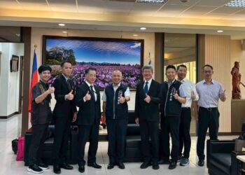 沖繩縣知事辦公室、石垣市消防本部拜會中市消防局-交流防救災實務經驗、深化台日消防情誼
