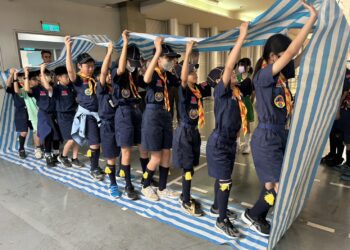 中市幼童軍聯團熱鬧登場　「梧棲樂童遊」帶領學童體驗多元學習樂趣