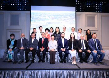 盧市長赴台中美國商會演講-揭示「台中優勢」：全台無人機產業領航城市