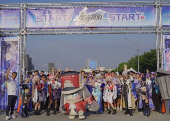 台中主題路跑再出招-《崩壞：星穹鐵道》路跑吸3千人開跑-城市化身星際賽道