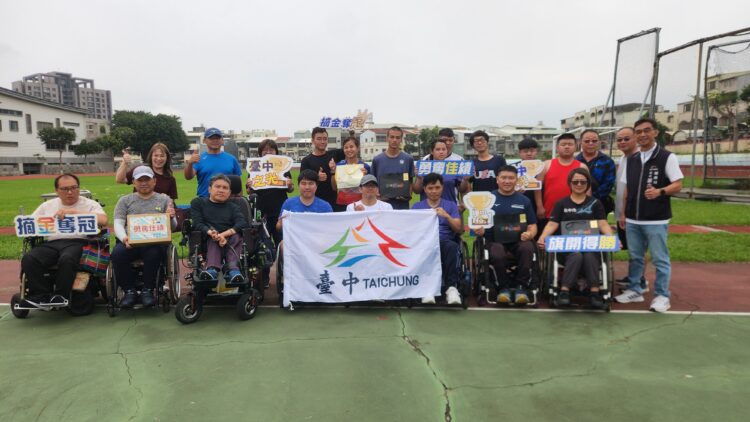 全國身障運倒數！台中422人全力備戰　運動局長送能量補給打氣