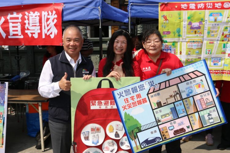 台中榮獲住宅防火評比第一-領航六都！-八年來全市建築火災件數下降-70%